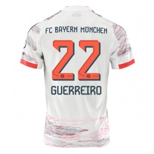 Pánský Fotbalový dres Bayern Munich Raphael Guerreiro #22 2025-26 Venkovní Krátký Rukáv